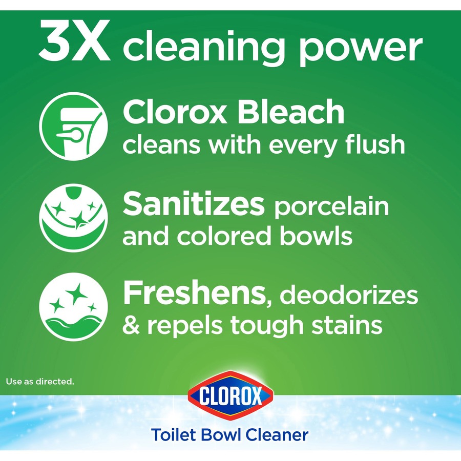 Clorox Ultra Clean Toilet Tablets Bleach Tablet 3.50 oz (0.22 lb