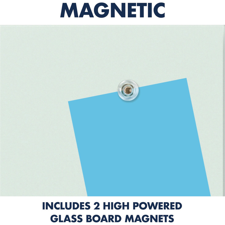 Quartet Evoque Glass Dry Erase Board 50" (4.2 ft) Width x 28