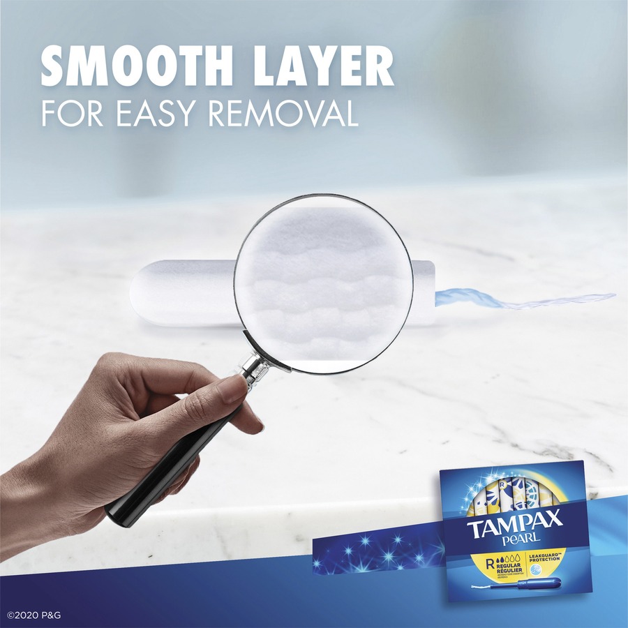 Tampax Pearl Regular Tampons Personal Hygiene Supplies Procter & Gamble