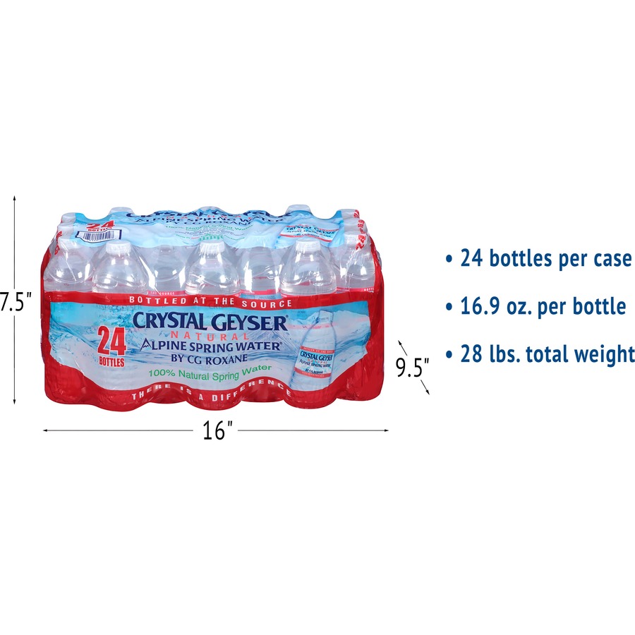 Crystal Geyser Water Alpine Spring Bottled Water Water Crystal