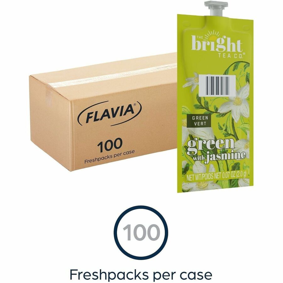The Bright Tea Co. Jasmine Green Tea Freshpack Tea Lavazza North