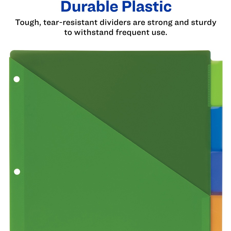 Avery® Big Tab Insertable Pocket Dividers 5 x Divider(s) 5 5 Tab
