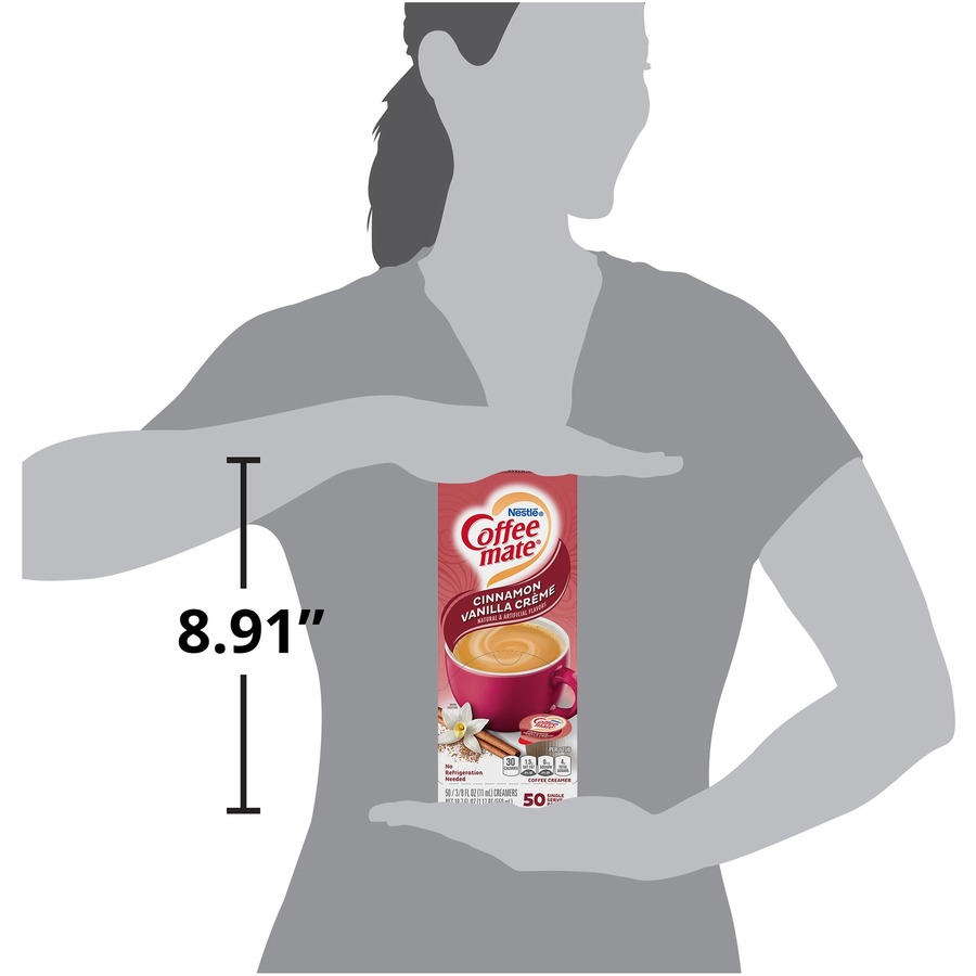 Coffee mate Cinnamon Vanilla Creme GlutenFree Liquid Creamer Single