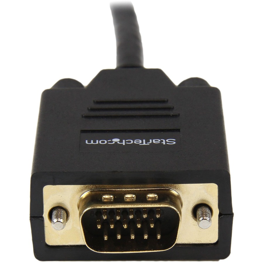 6 ft DisplayPort to VGA Cable M/M HD15 Male VGA