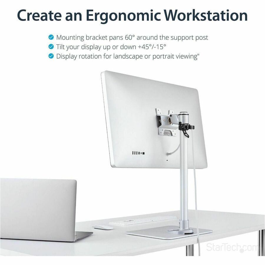 Monitor Stand Desktop Display Stand with Height Adjustable Monitor