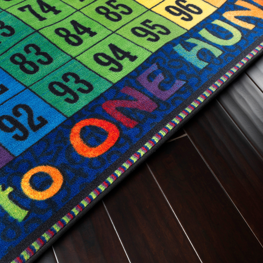 Flagship Carpets Counting To One Hundred Rug Carpets / Rugs
