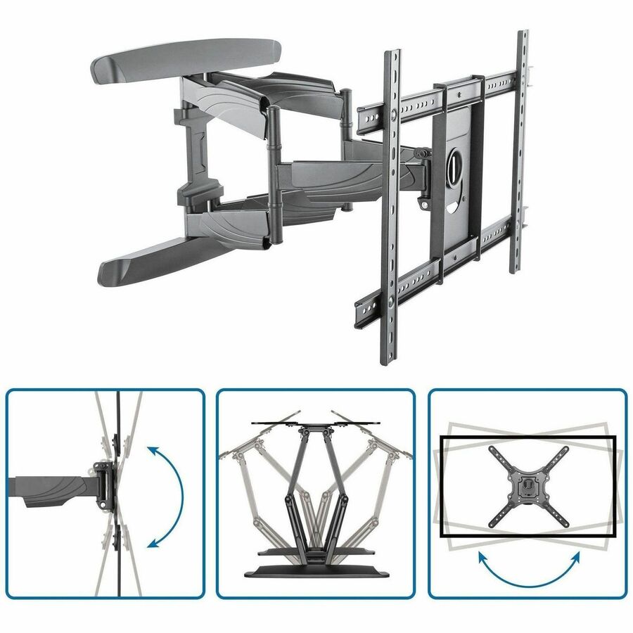 TV Wall Mount for up to 70 inch VESA Displays Heavy Duty