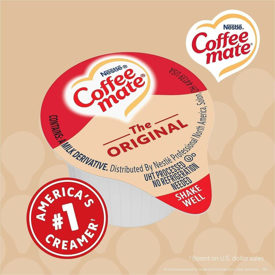 Coffee mate Original Liquid Creamer Singles Original Flavor 0.38 fl