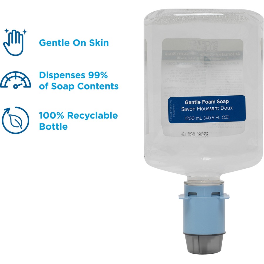 Pacific Blue Ultra Automated Touchless Gentle Foam Hand Soap Dispenser Refills Skin Care