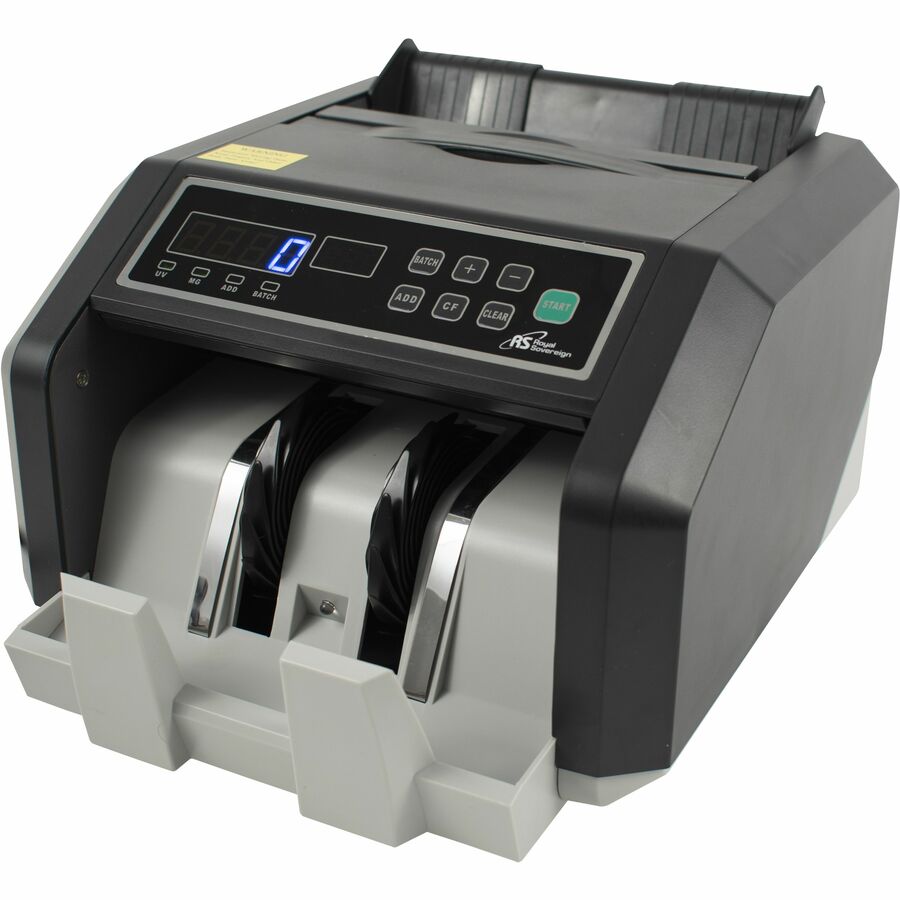 Royal Sovereign High Speed Currency Counter with Counterfeit Detection