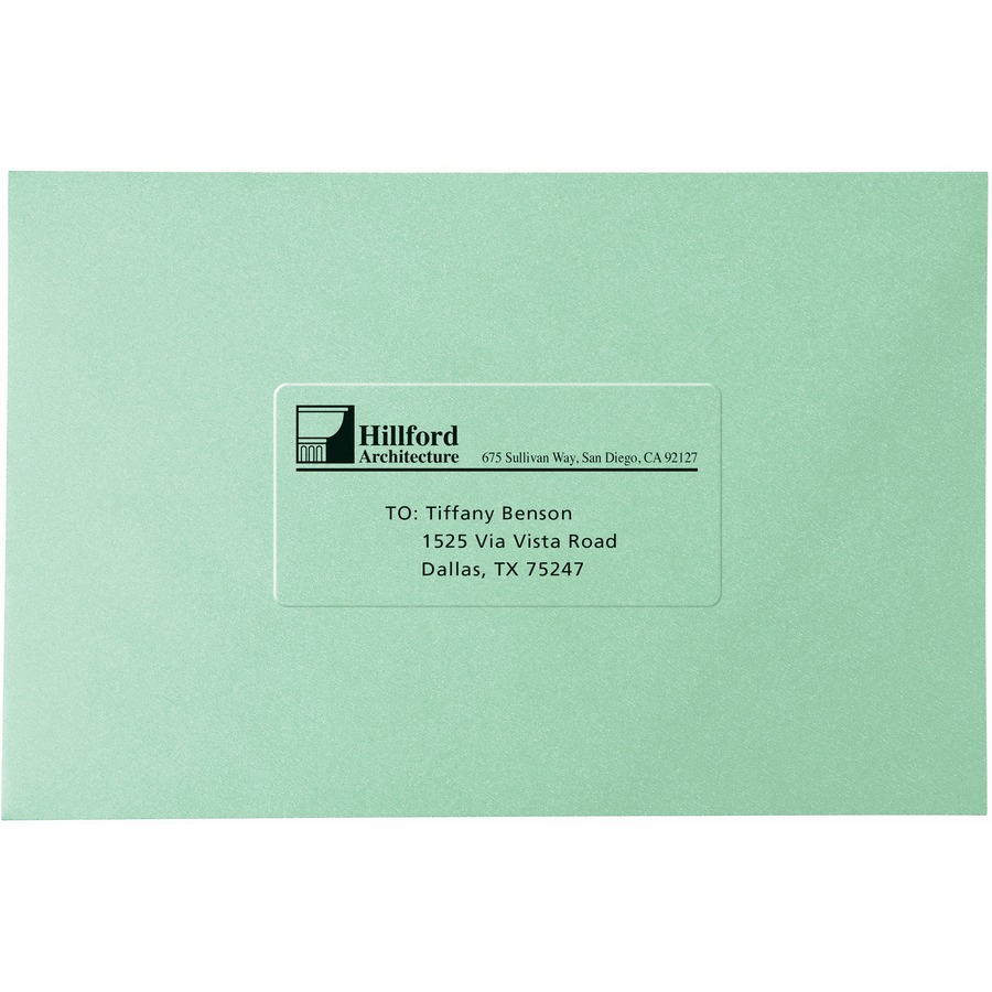 Avery® Address Label 1" Width x 2 13/16" Length Permanent Adhesive