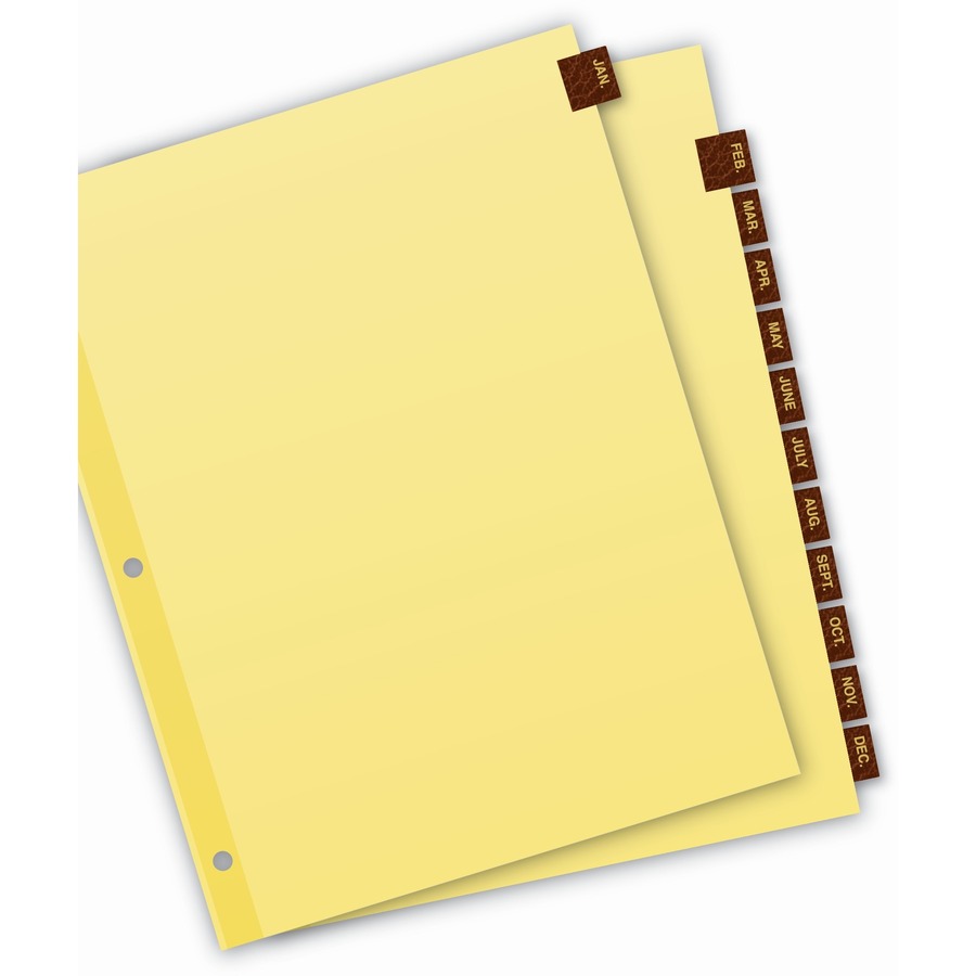 Avery® Tab Divider Preprinted Index Dividers Avery