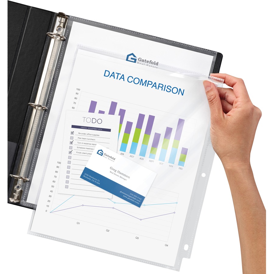 Avery® Secure Top Sheet Protectors Office City Express Columbus OH