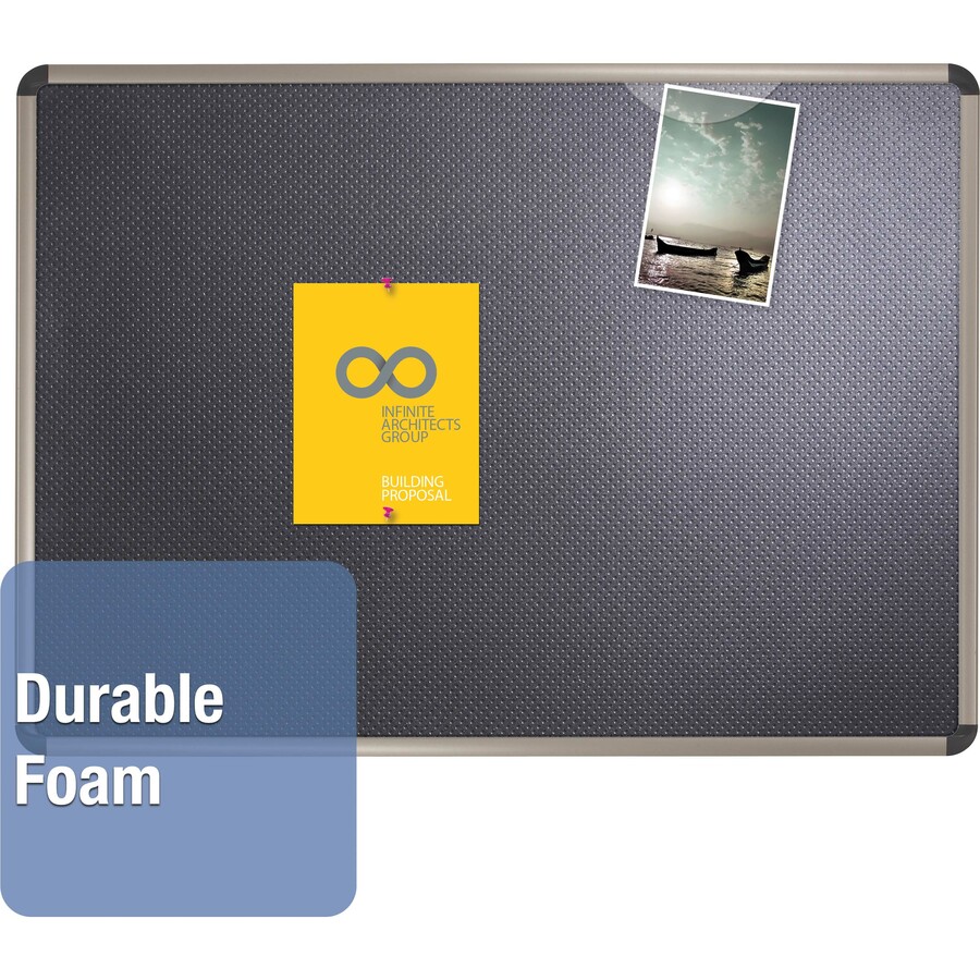 Quartet Prestige Embossed Bulletin Board 36" (914.40 mm) Height x 48