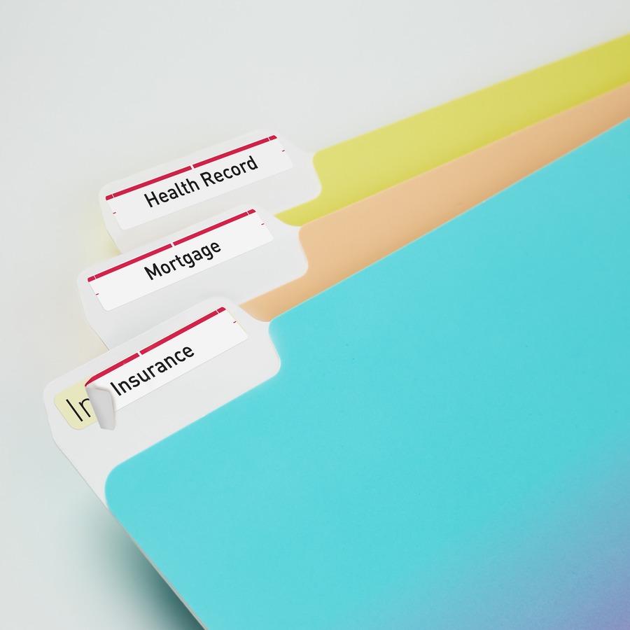 Avery® Filing Labels with TrueBlock™ Technology for Laser and Inkjet