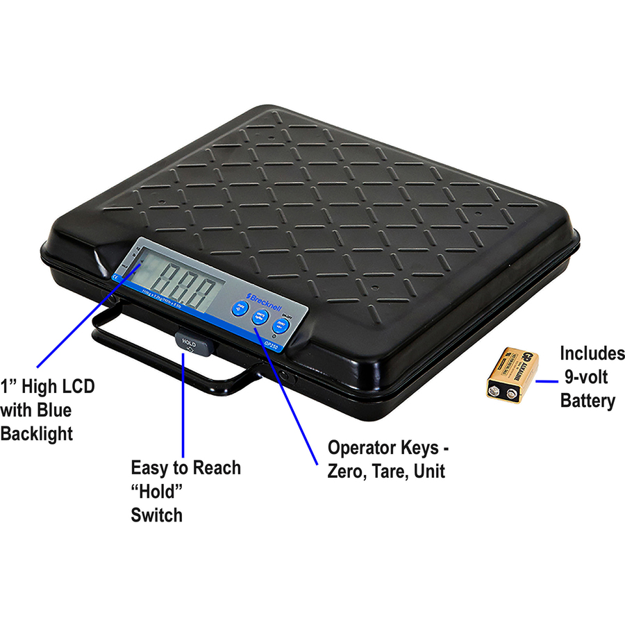 Brecknell Digital Bench Scale Mailroom Scales Brecknell