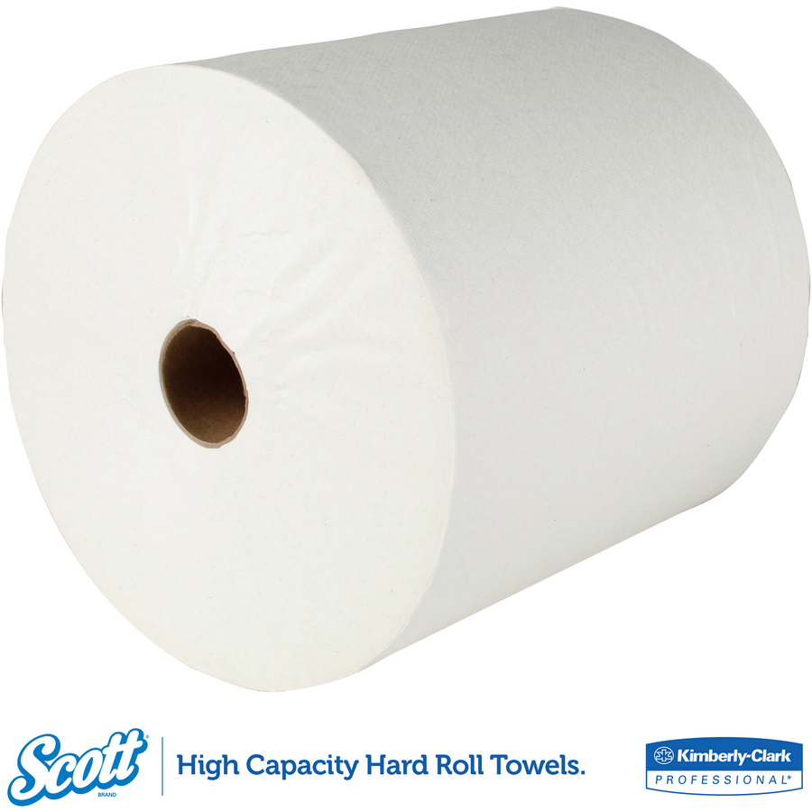 Scott Essential HighCapacity Hard Roll Towels 1 Ply 8" x 950 ft