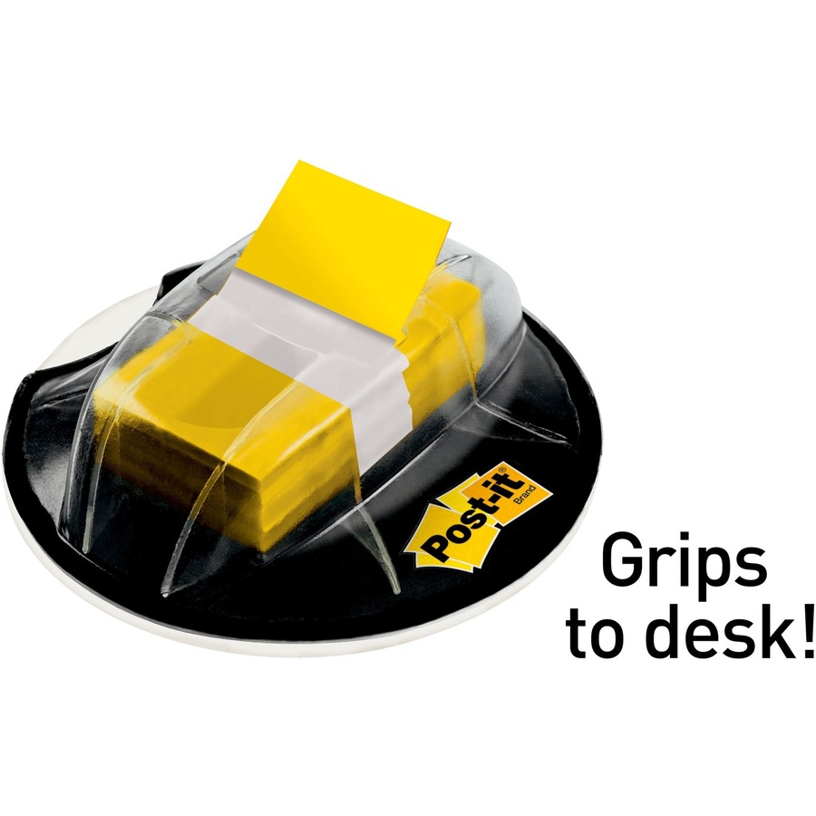 Postit® Flags in Desk Grip Dispenser Flag/Tab Dispensers 3M
