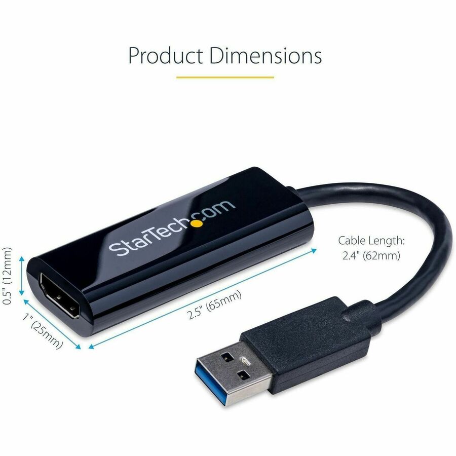 Slim USB 3.0 to HDMI External Video Card