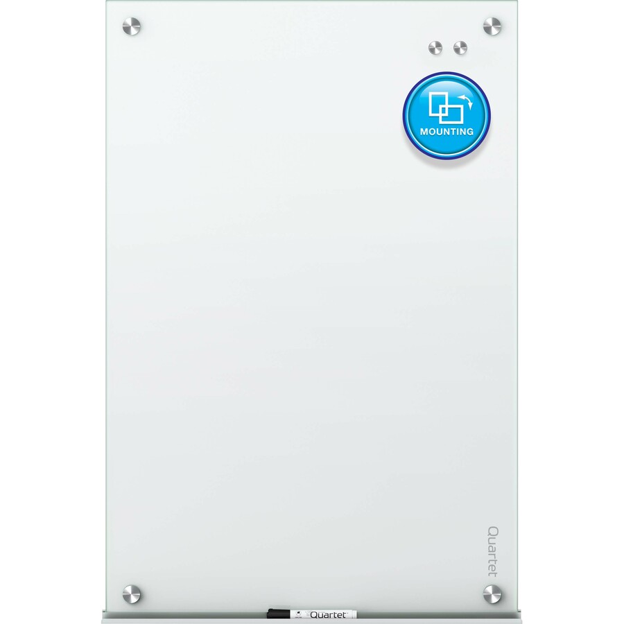 Quartet Infinity Glass DryErase Board 72" (6 ft) Width x 48