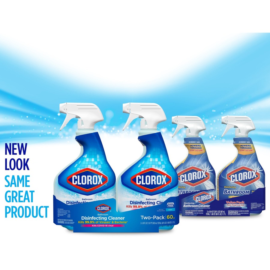 Clorox Disinfecting Bathroom Foamer with Bleach Spray 30 fl oz (0.9