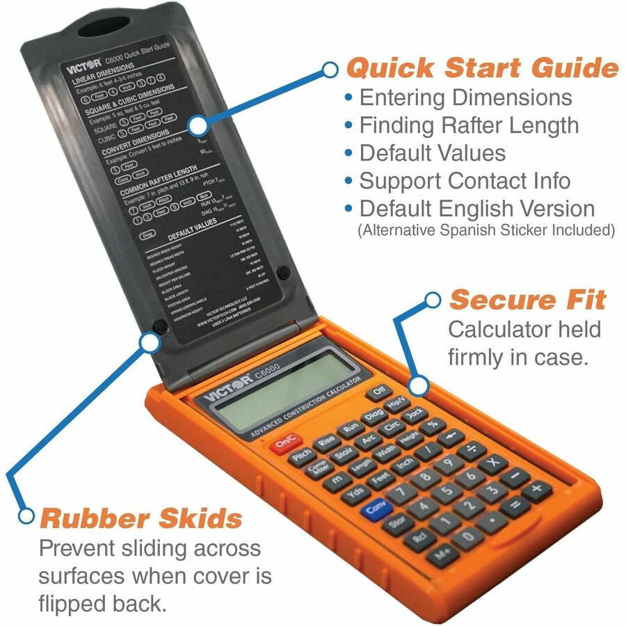 Victor C6000 Advanced Construction Calculator Calculators Victor