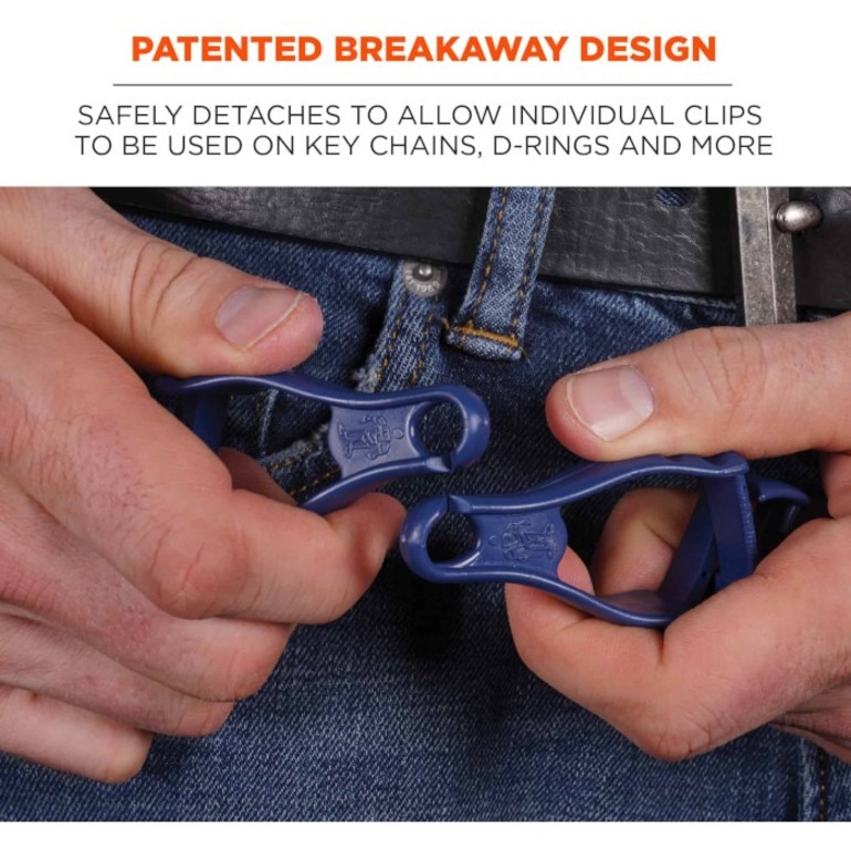 Ergodyne Squids 3400 Metal Glove Clip Holders No. 1 for Gloves