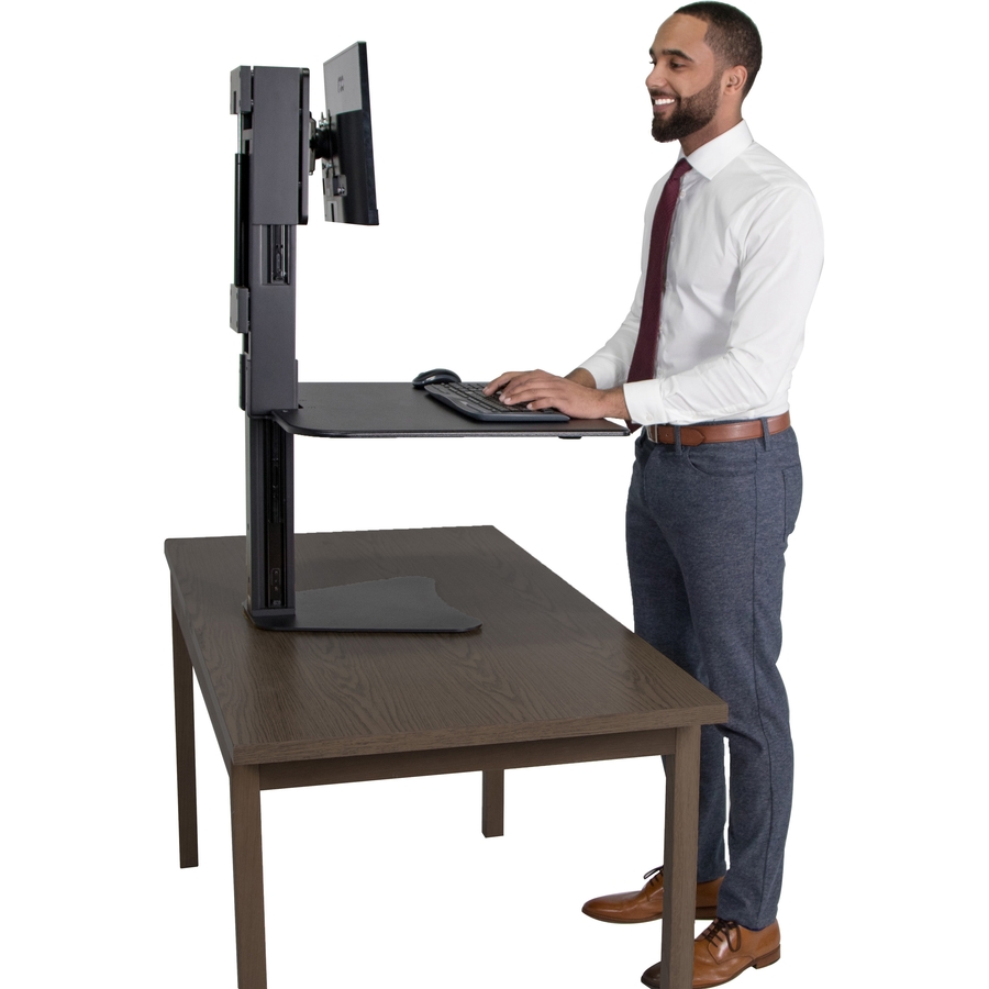 Victor High Rise SitStand Desk Converter 15.50" (393.70 mm) Height x