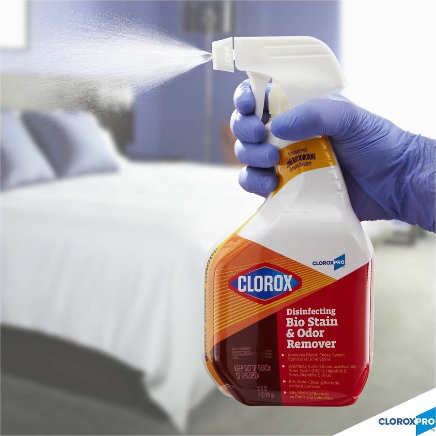 CloroxPro Disinfecting Bio Stain & Odor Remover Spray ReadyToUse