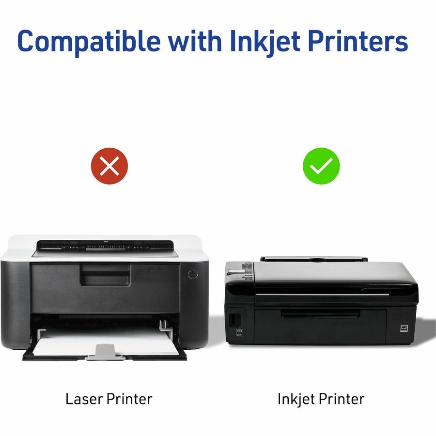 Avery® Inkjet Perforated Shipping Labels 5 1/2" Width x 8 1/