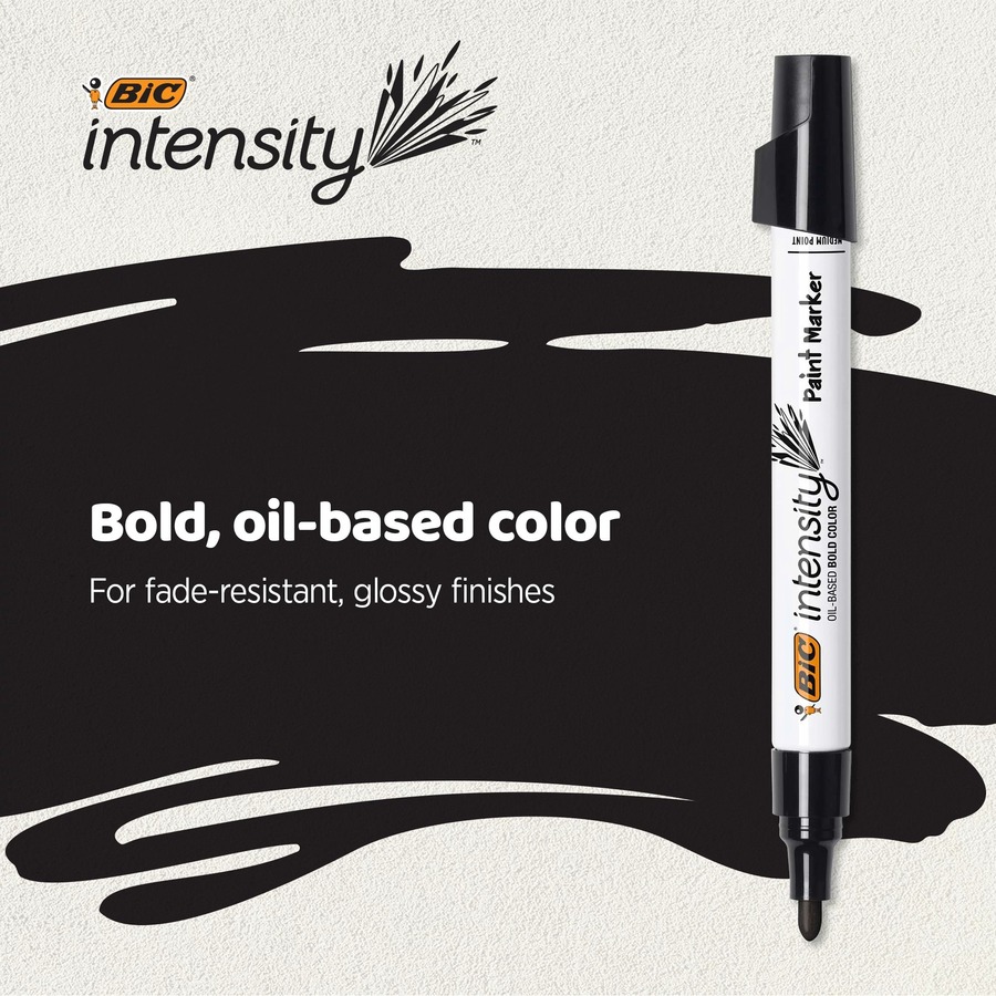 BIC Intensity Paint Marker Bullet Marker Point Style Assorted Oil