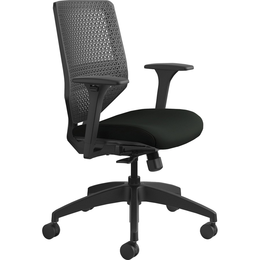 Hon Solve Task Chair HON Solve MidBack Task Chair with Knit Mesh