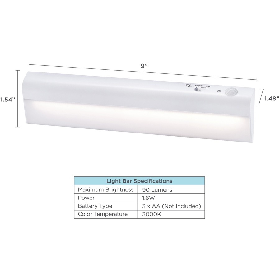 Bostitch Battery Operated Under Light Kit White Bluebay