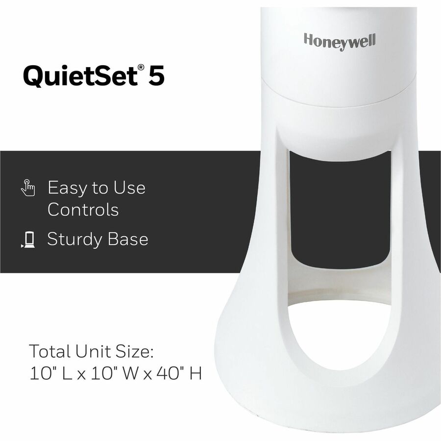 Honeywell QuietSet 5 Tower Fan Fans Honeywell International, Inc