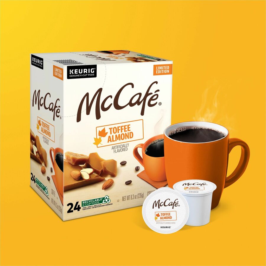 McCafé® KCup Toffee Almond Coffee Coffee Keurig Dr Pepper Inc.
