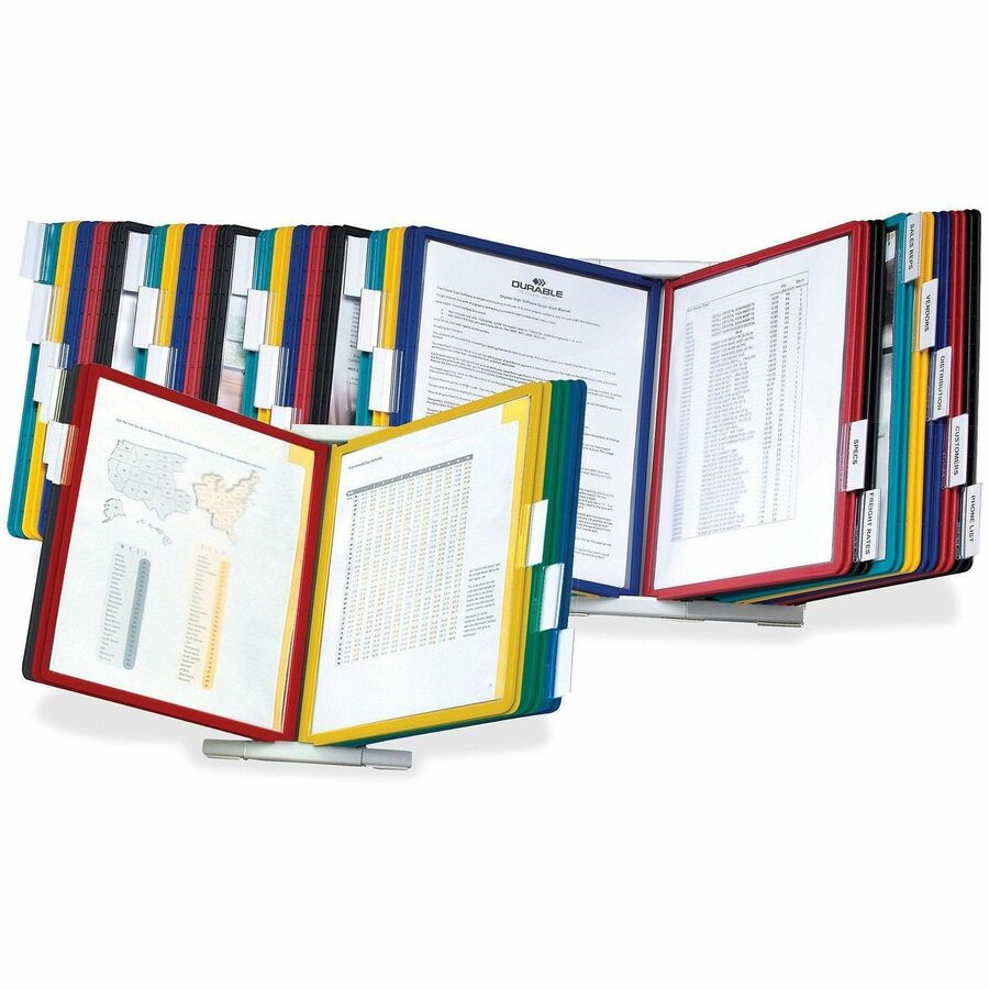 DURABLE® INSTAVIEW® Desktop Reference Display System Catalog Racks