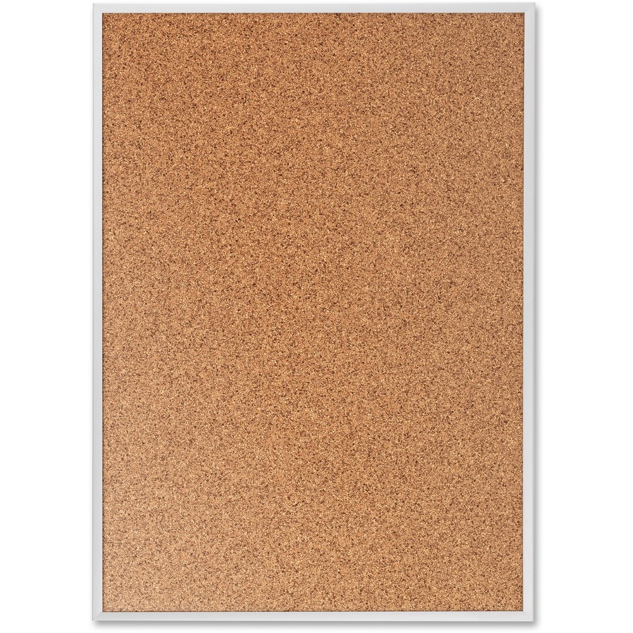 Quartet Classic Series Bulletin Board 48" Height x 72" Width Brown