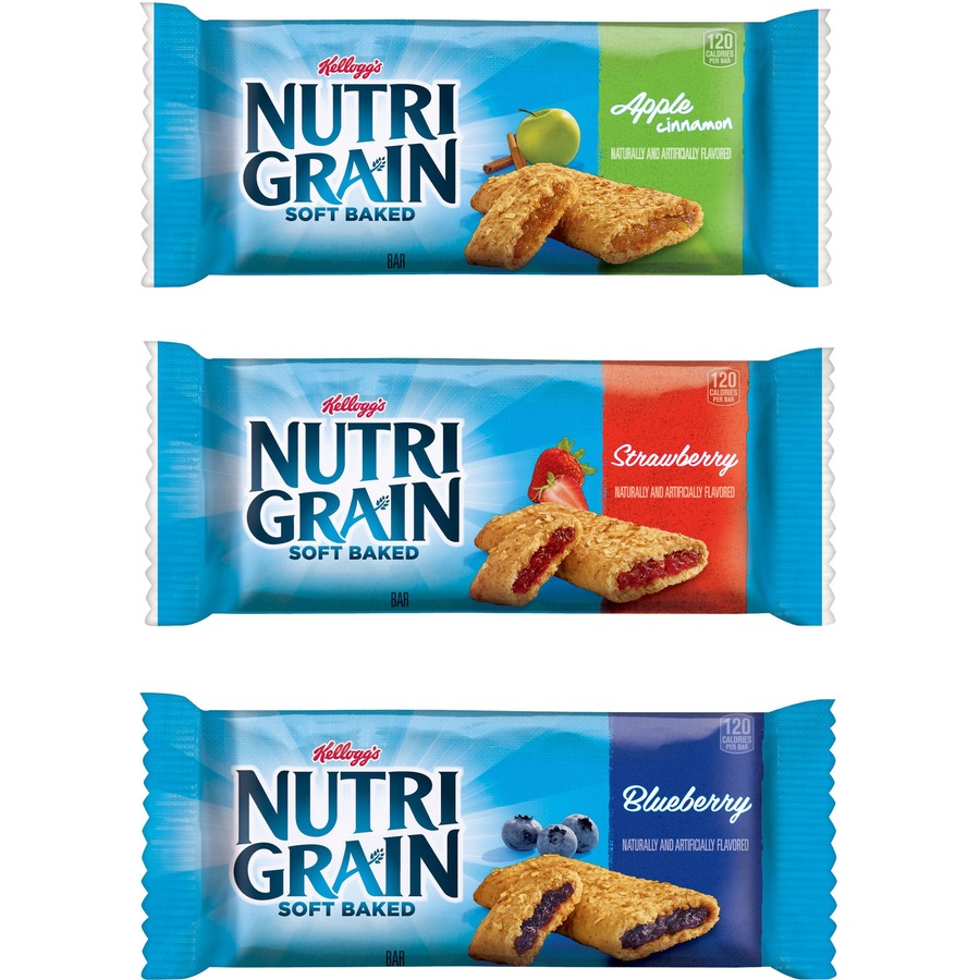 NutriGrain Soft Baked Breakfast Bar Assortment Snacks Kellanova
