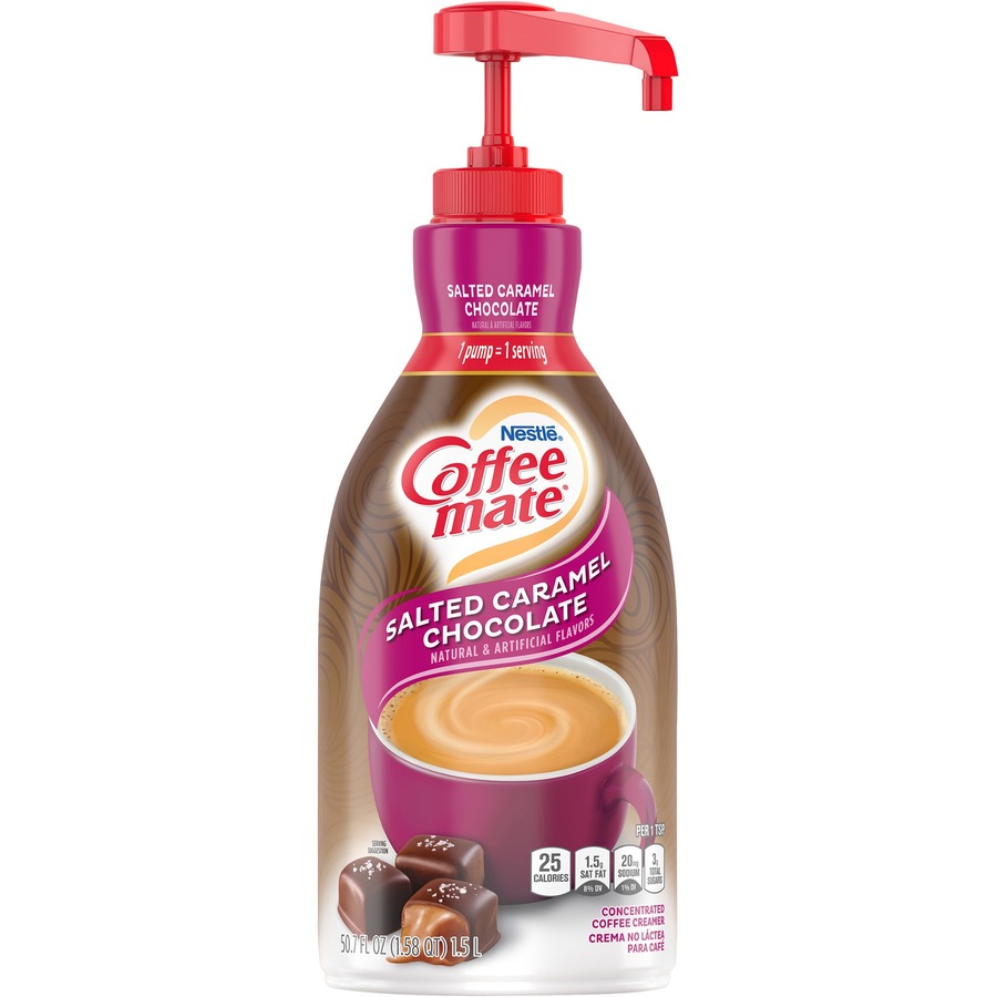 Coffee mate Salted Caramel Chocolate Flavor Concentrated Coffee Creamer