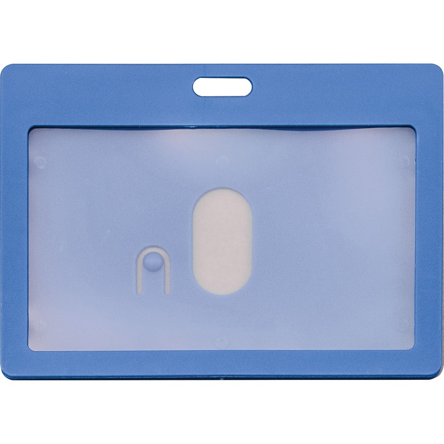 Advantus Horizontal Rigid ID Badge Holder