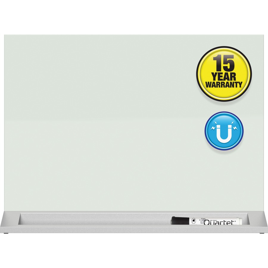 Quartet Desktop Glass DryErase Panel Whiteboards & Dry