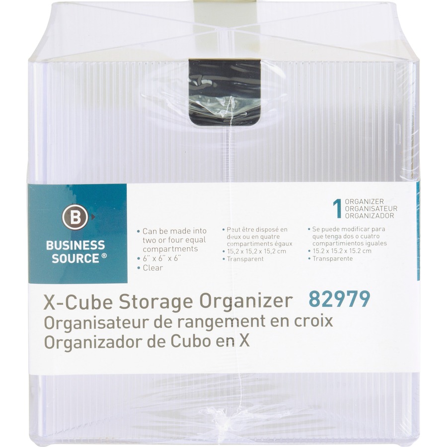 Business Source XCube Storage Organizer Desktop Organizers