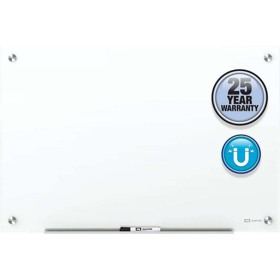 Quartet Glass DryErase Board DryErase Boards ACCO Brands