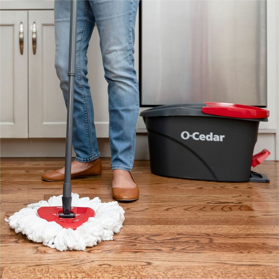 OCedar EasyWring Spin Mop & Bucket System Buckets & Wringers Freudenberg Household Products LP