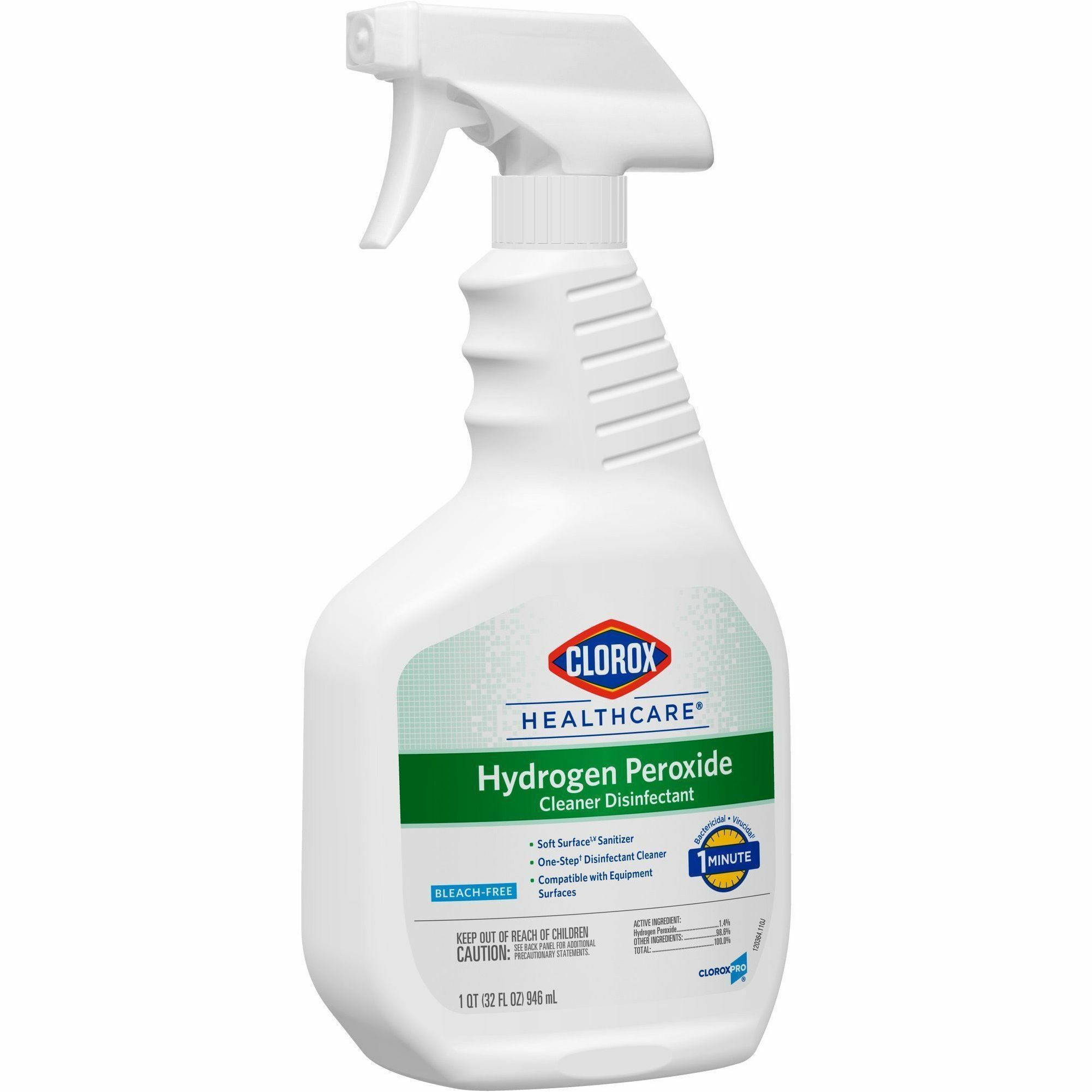 Clorox Healthcare Hydrogen Peroxide Cleaner Disinfectant Spray Office