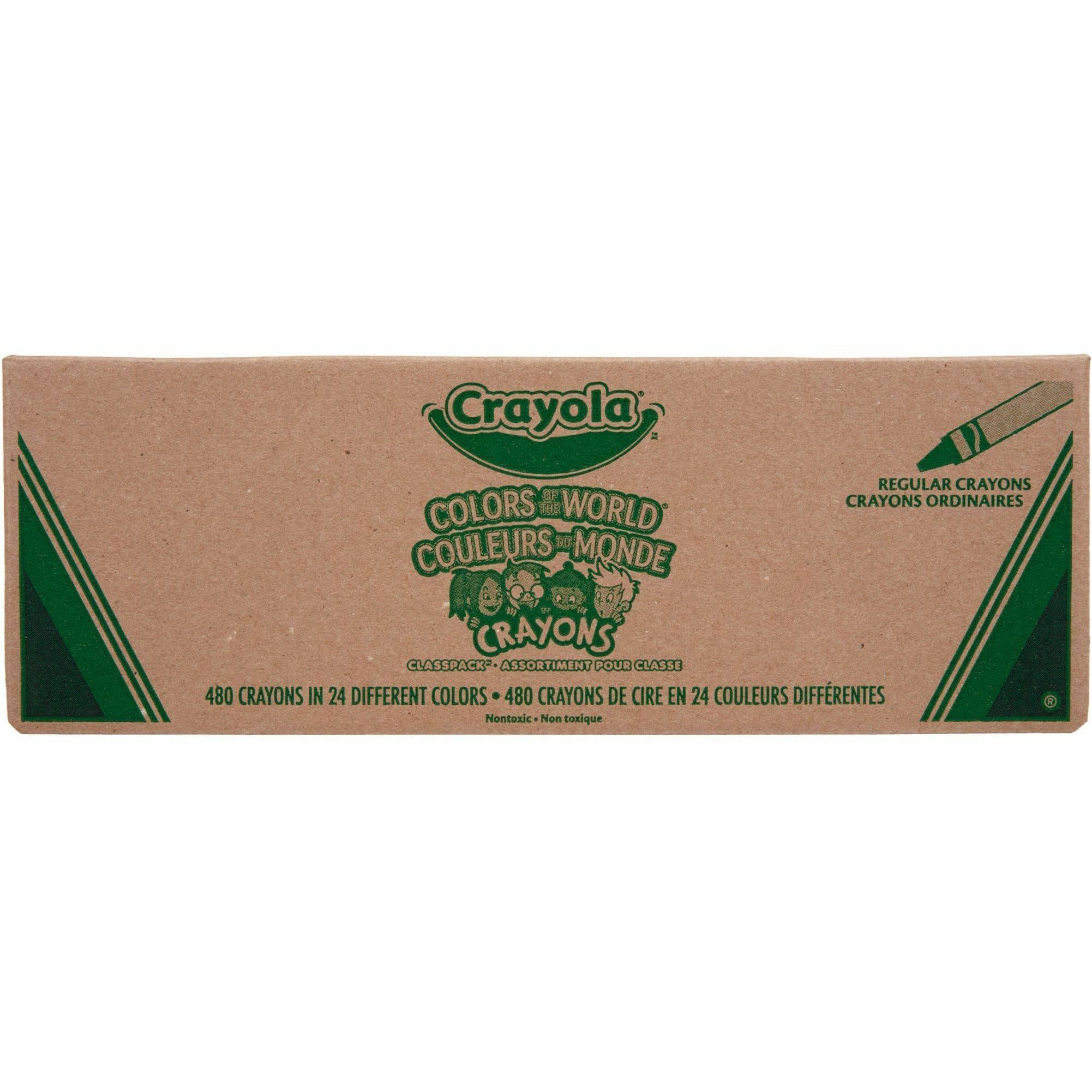 Crayola Color of the World Crayons Corbett Office Plus