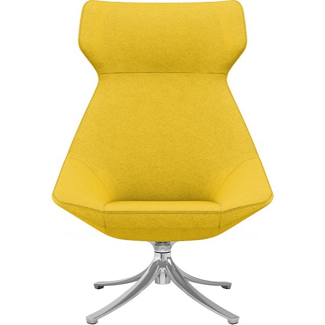 9 to 5 Seating Jax Highback Lounge Chair with Swivel Base Marietta