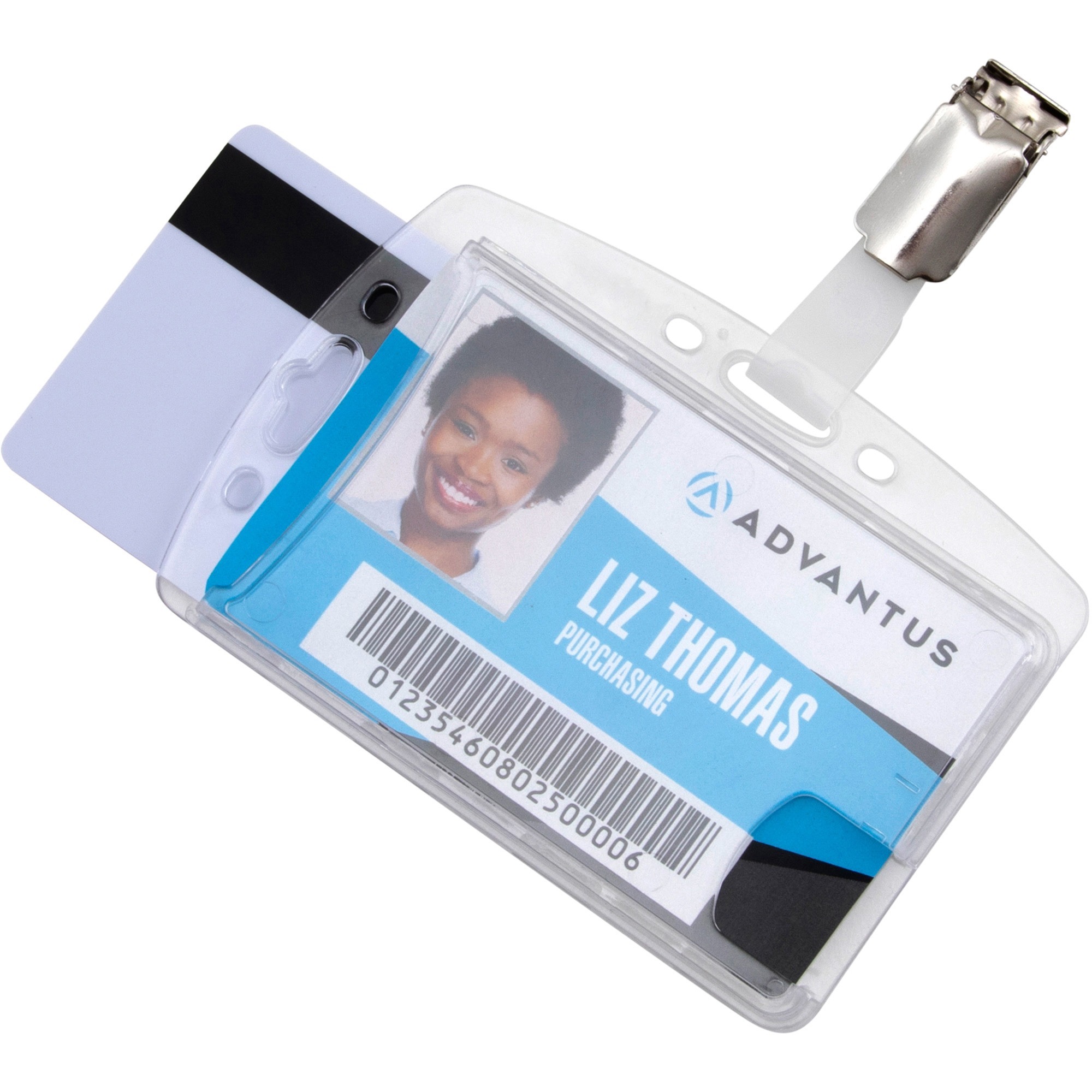 Advantus Plastic ID Card Holders Office City Express Columbus OH