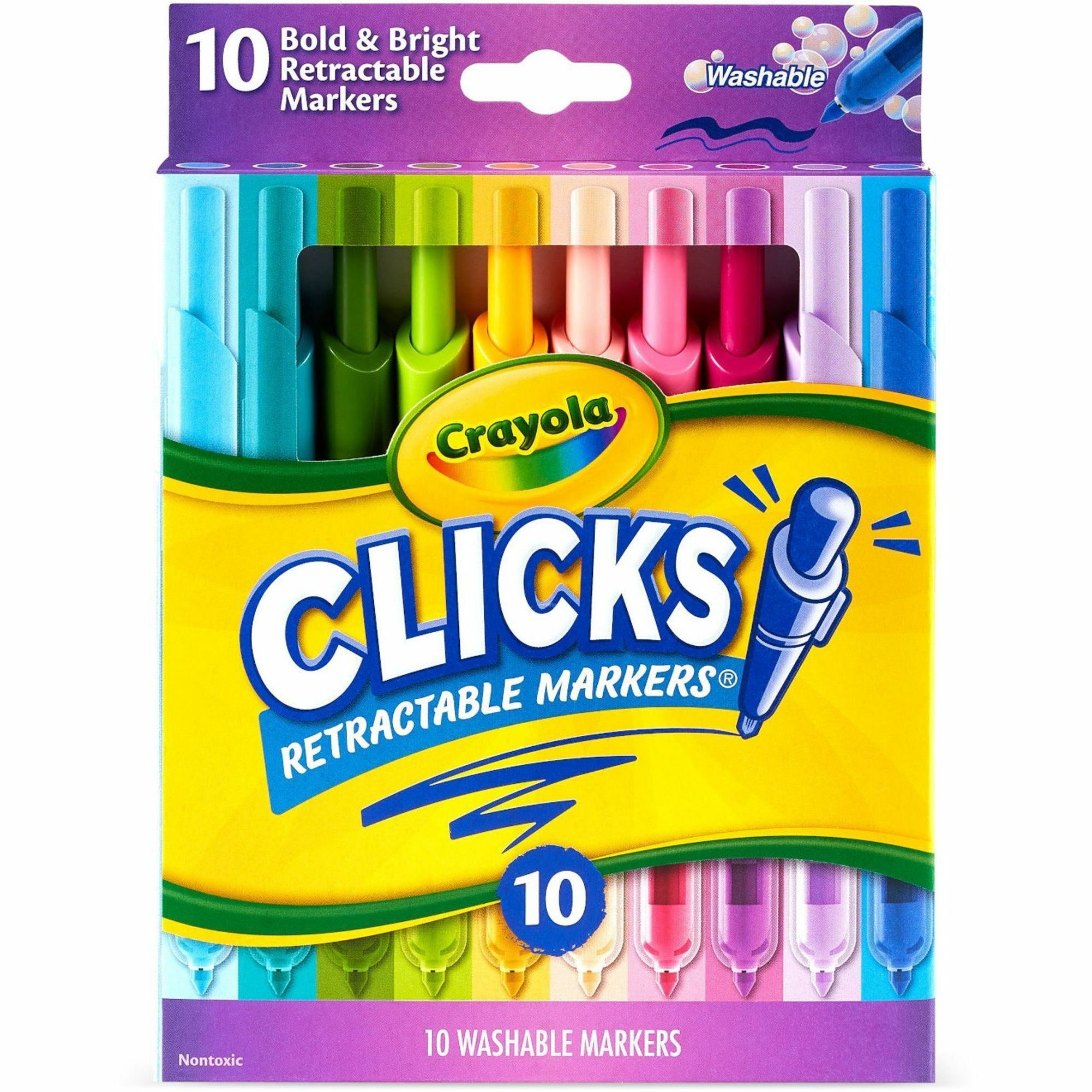 Crayola Clicks Retractable Markers Office Express