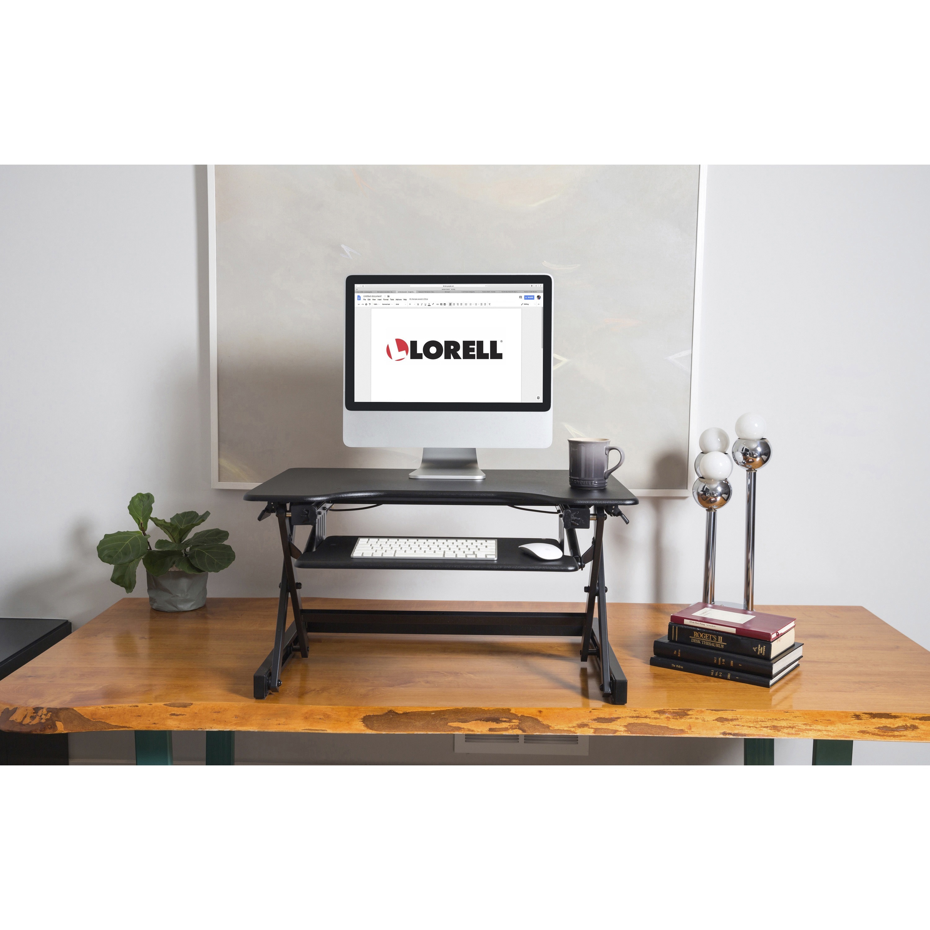 LLR 81974 Lorell Adjustable Desk/Monitor Riser Lorell Furniture